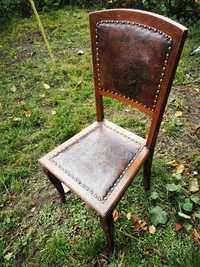 Krzesło, skórzane