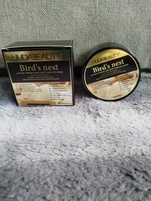 Huda Beauty płatki pod oczy z ptasim gniazdem 60 sztuk