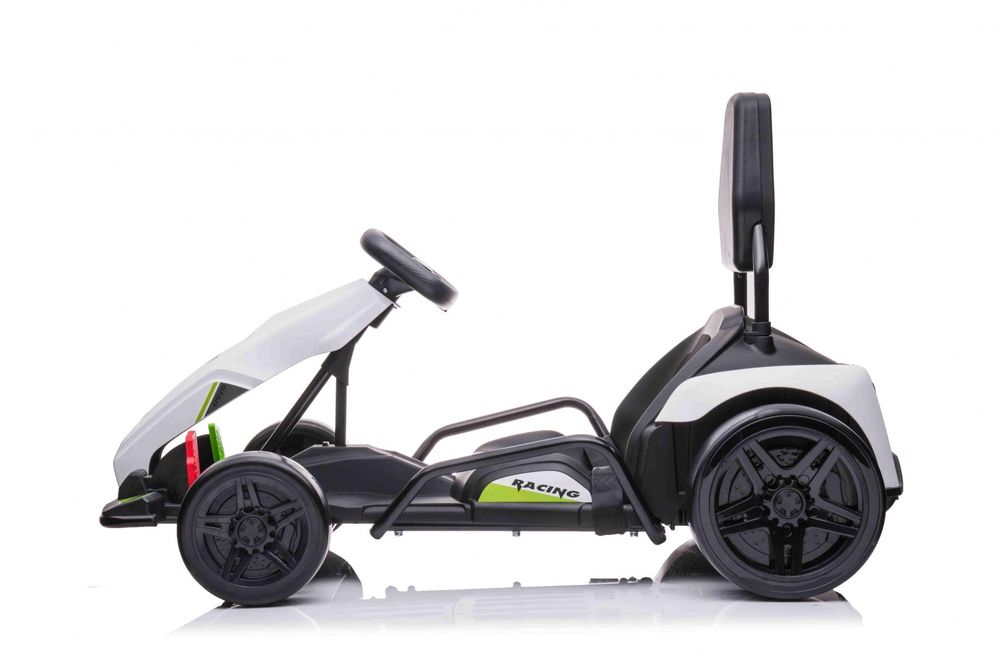 Driftujący 2x150W Auto Gokart na akumulator dla dzieci  Biały