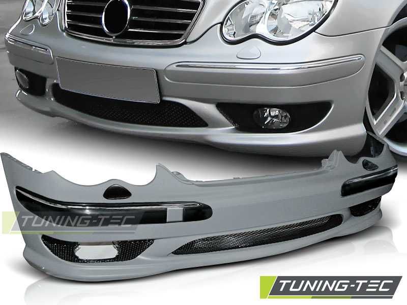 Передній бампер обвіс Mercedes W203 amg 00-2004р ZPME02
