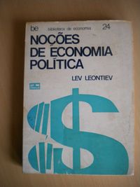 Noções de economia política de Lev Léontiev