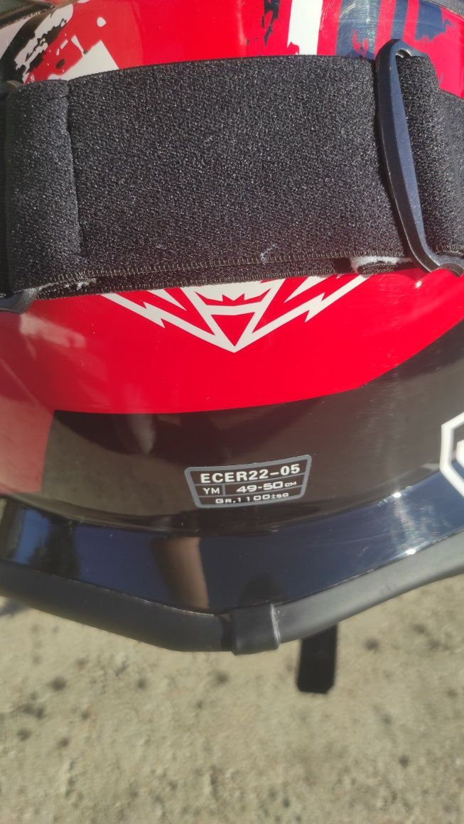 Capacete motocross criança