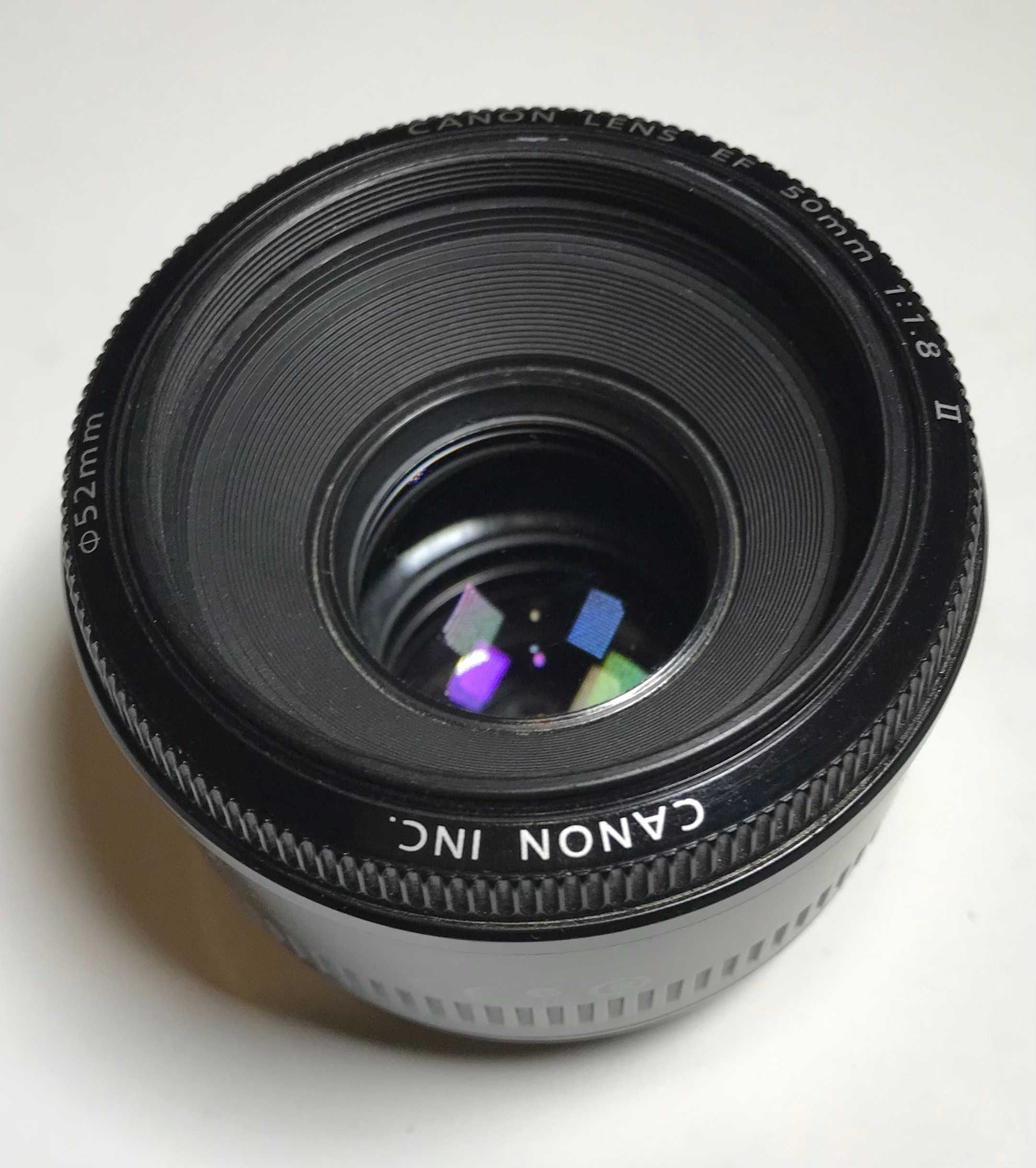 Портретный объектив Canon EF 50 mm f/1.8 II Б/У