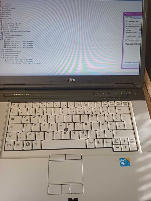 Laptop Fujitsu Celsius H760/E780/S752