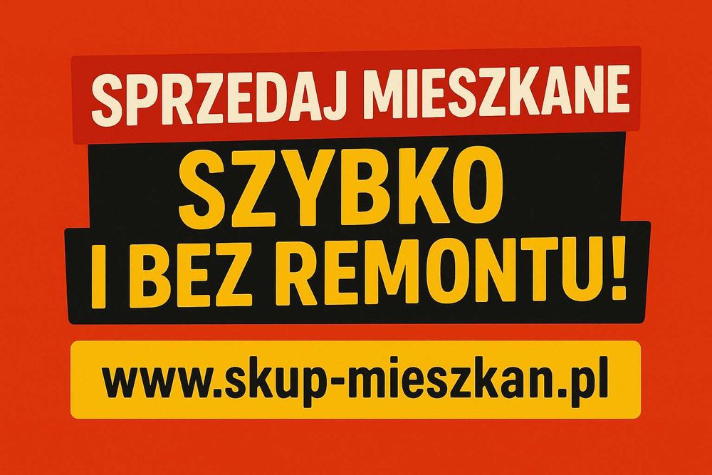 Skup mieszkań Warszawa. Gotówka od ręki !