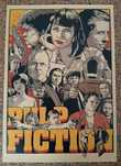 Poster - "Pulp Fiction" de Quentin Tarantino (papel kraft, formato A3)