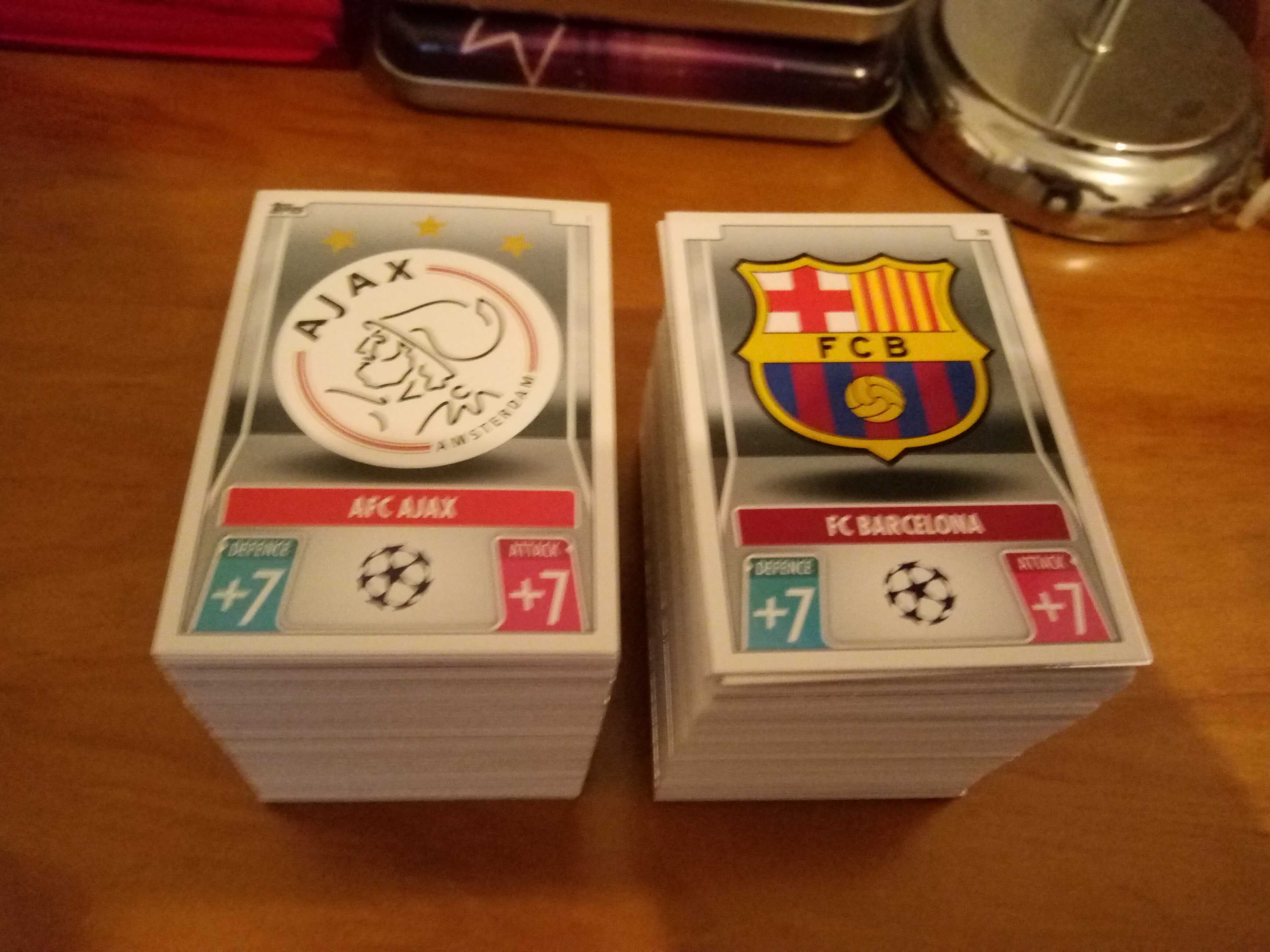 Vendo lote 371 cartas Match Attax Topps 2021-22 sem repetidos.