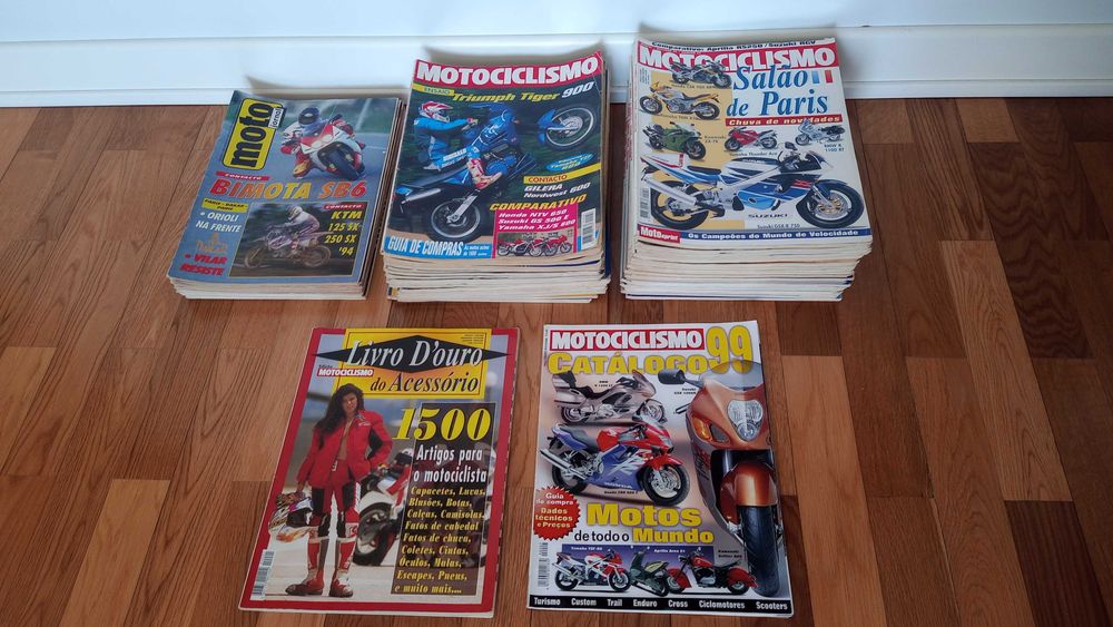 Revistas Motojornal e Motociclismo