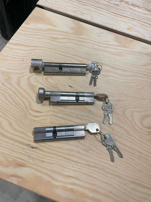 Wkładki Zamki Wilka srebrne