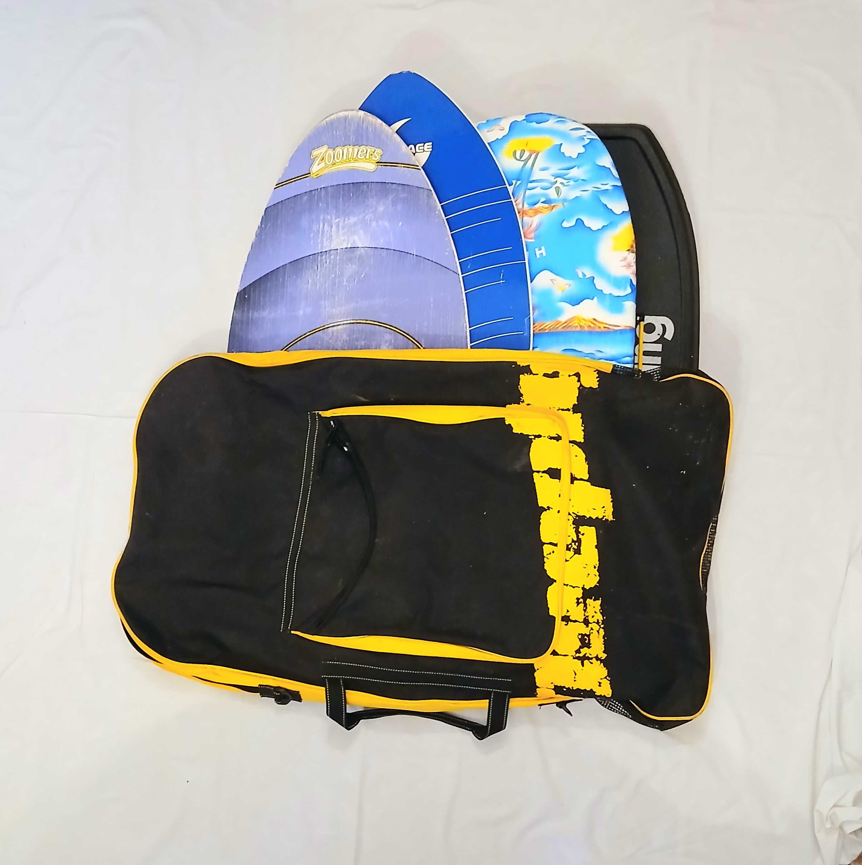 4 Pranchas Skimboard e Bodyboard