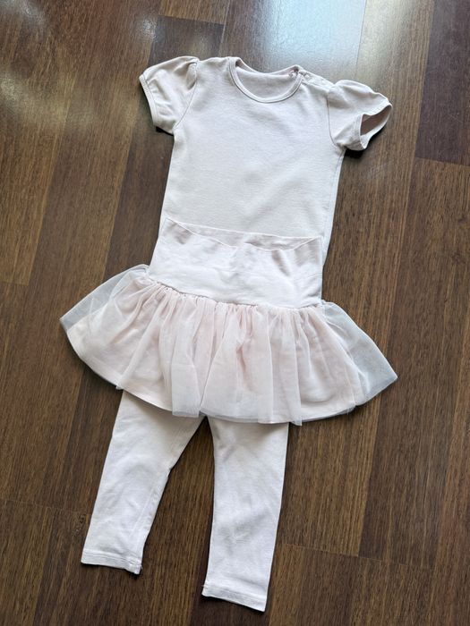 Komplet body i leginsy z tiulową spódniczką Reserved rozm. 86