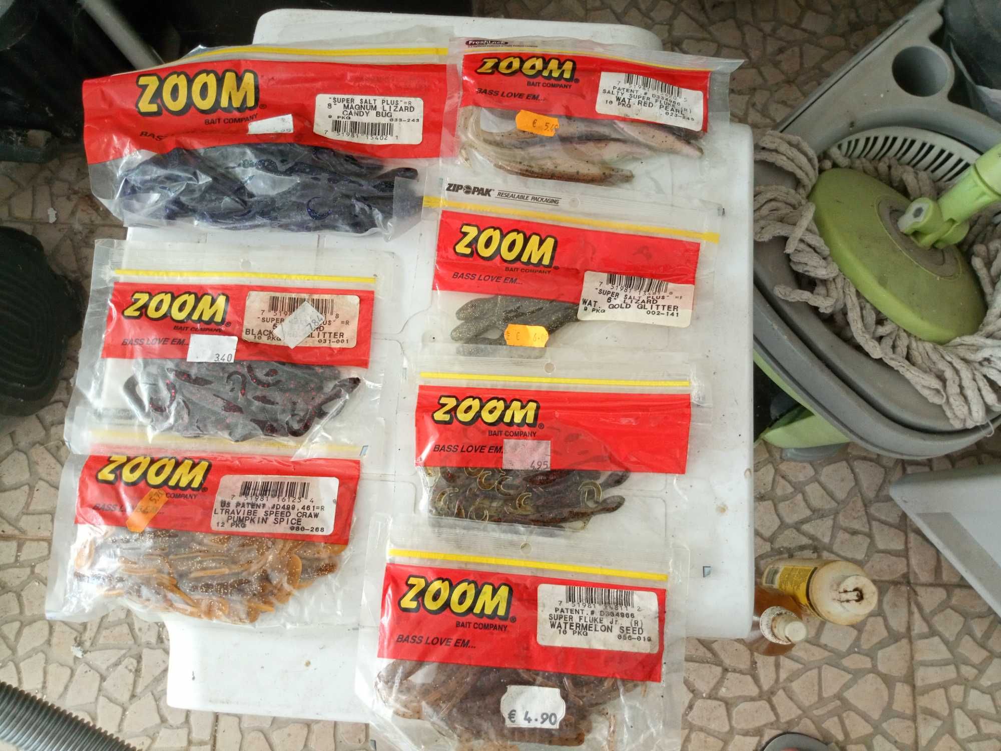 Material para pesca de achigã, lúcio-perca, lúcio...