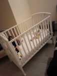 Vendo cama de grades branca Prenatal