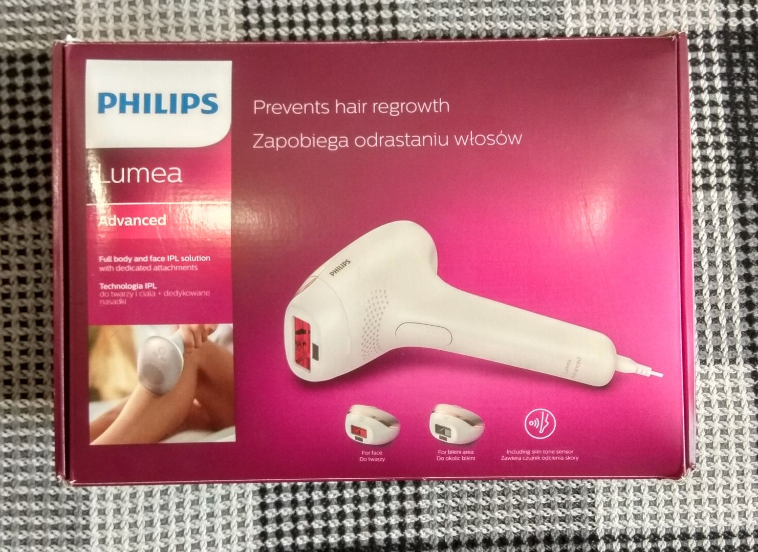 Фотоепілятор Philips Lumea Advanced