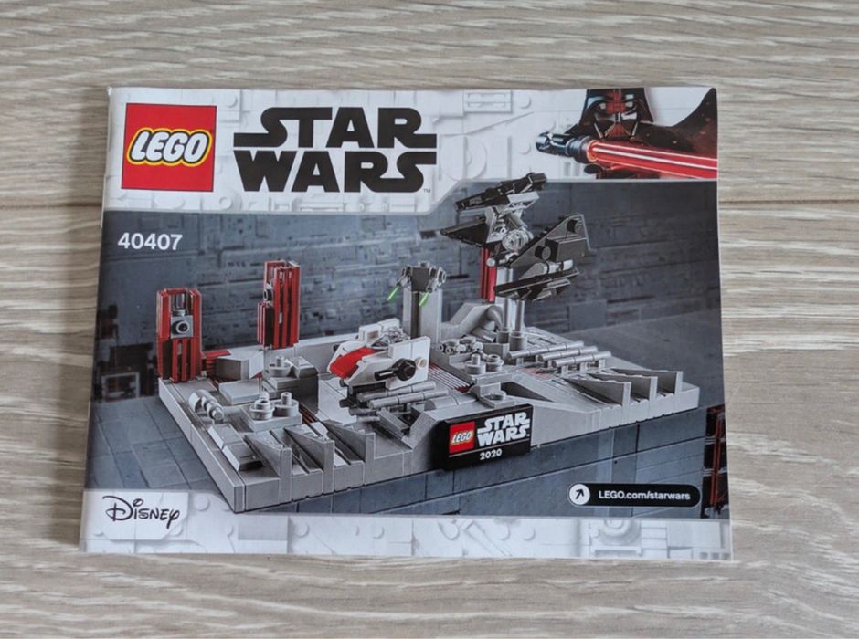 Lego 40362 Endor, 40333 Hoth, 40407 death star, 40451 tattoine