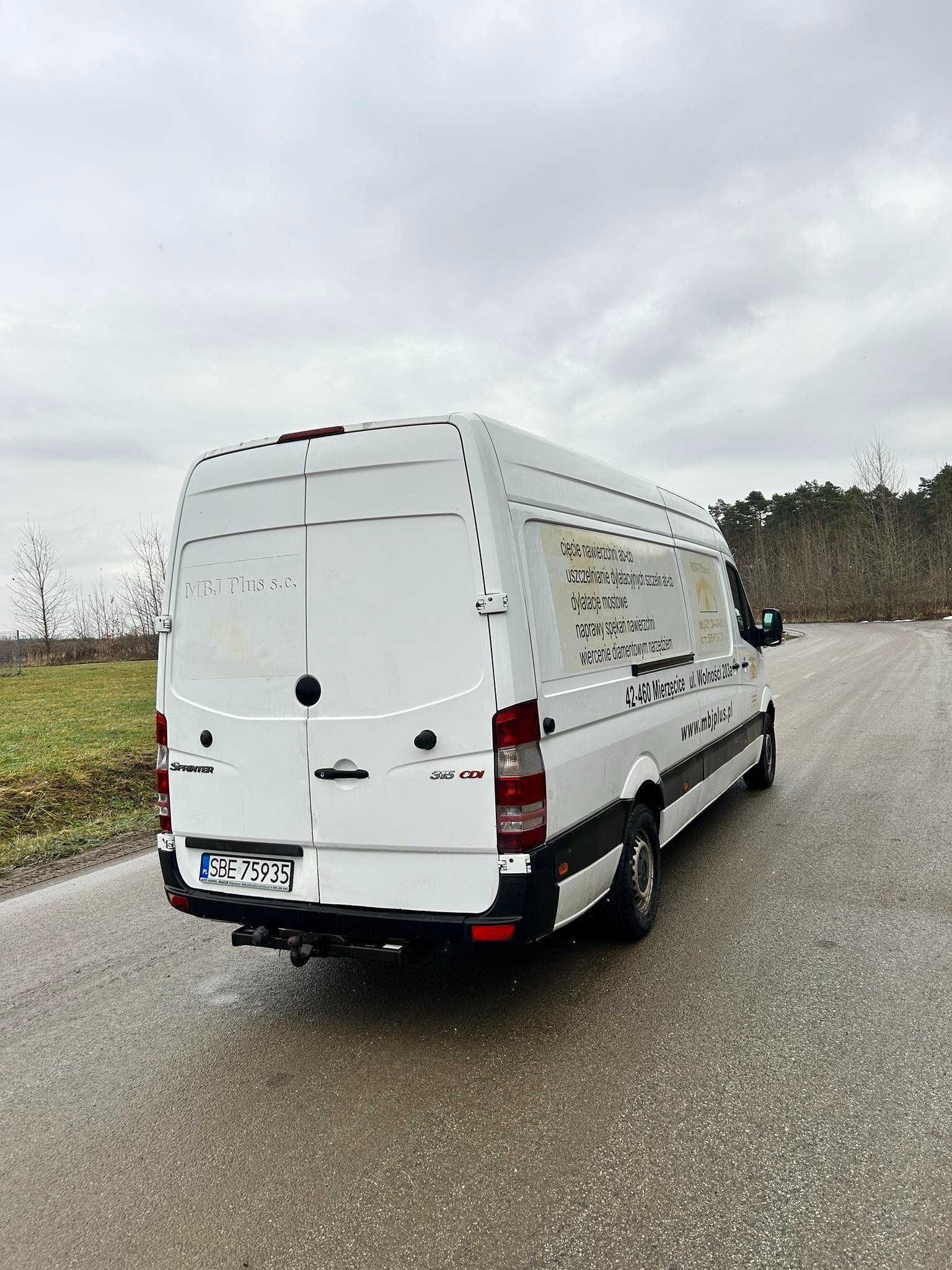 Mercedes Sprinter 315 l4h2 paka 4,4 Full pakiet klima navi cb radio