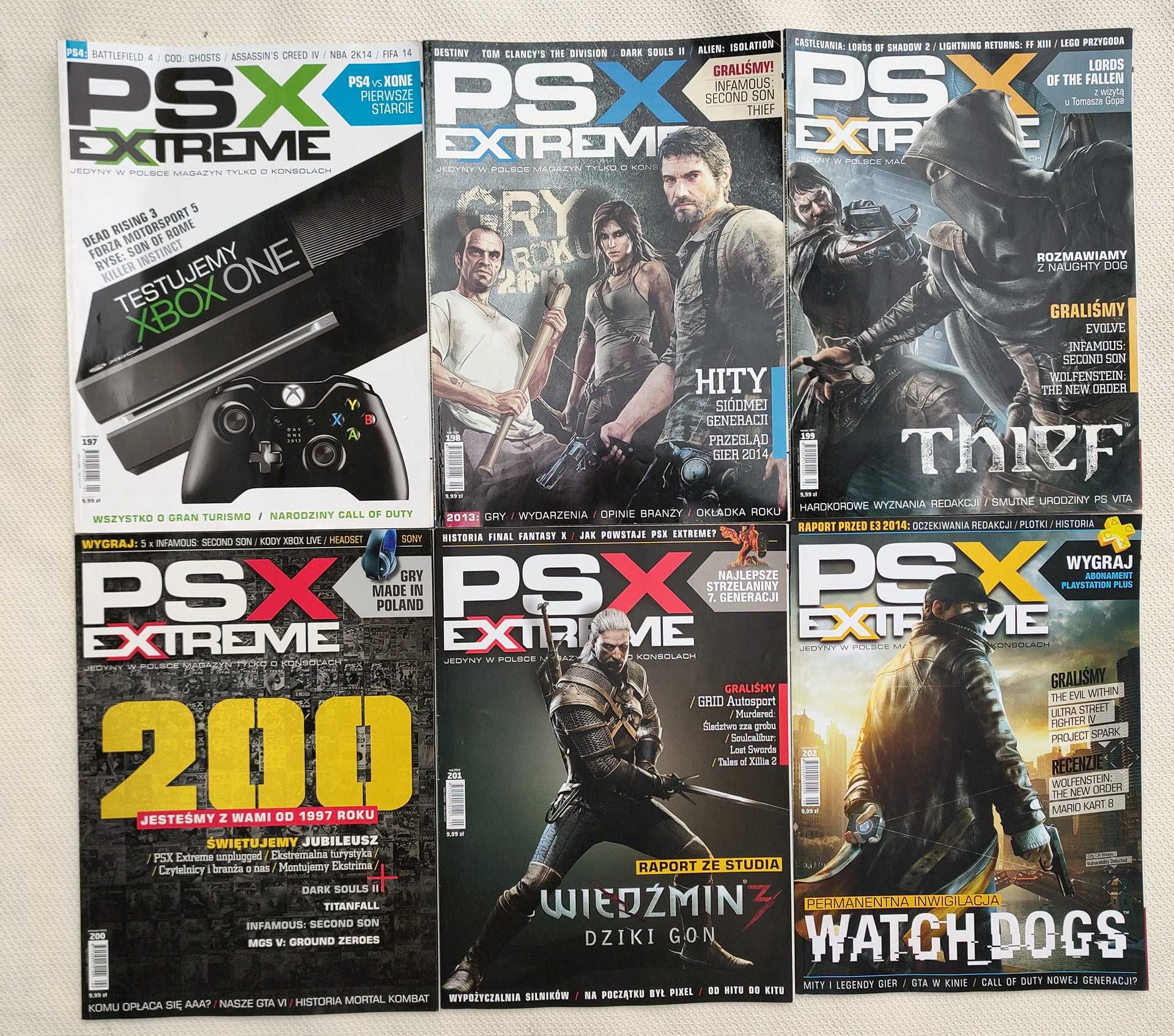 PSX Extreme cały rocznik 2014 - 12 numerów z kalendarzem