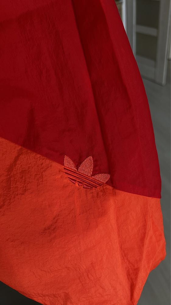 ADIDAS ORIGINALS Женские спортивные брюки штаны красные Л