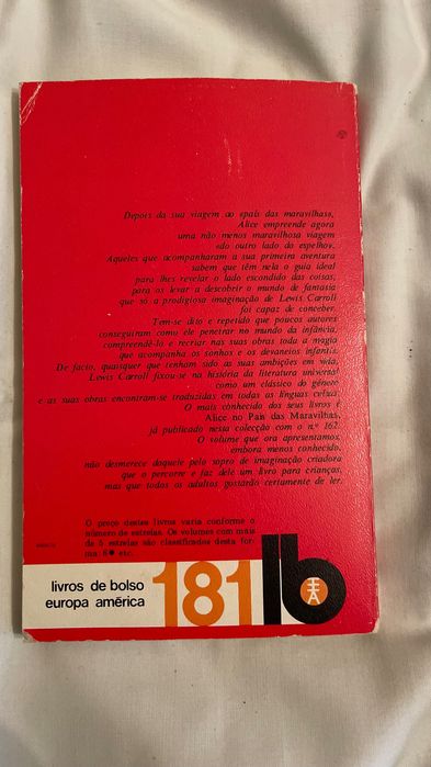 Livro Alice Do Outro Lado Do Espelho