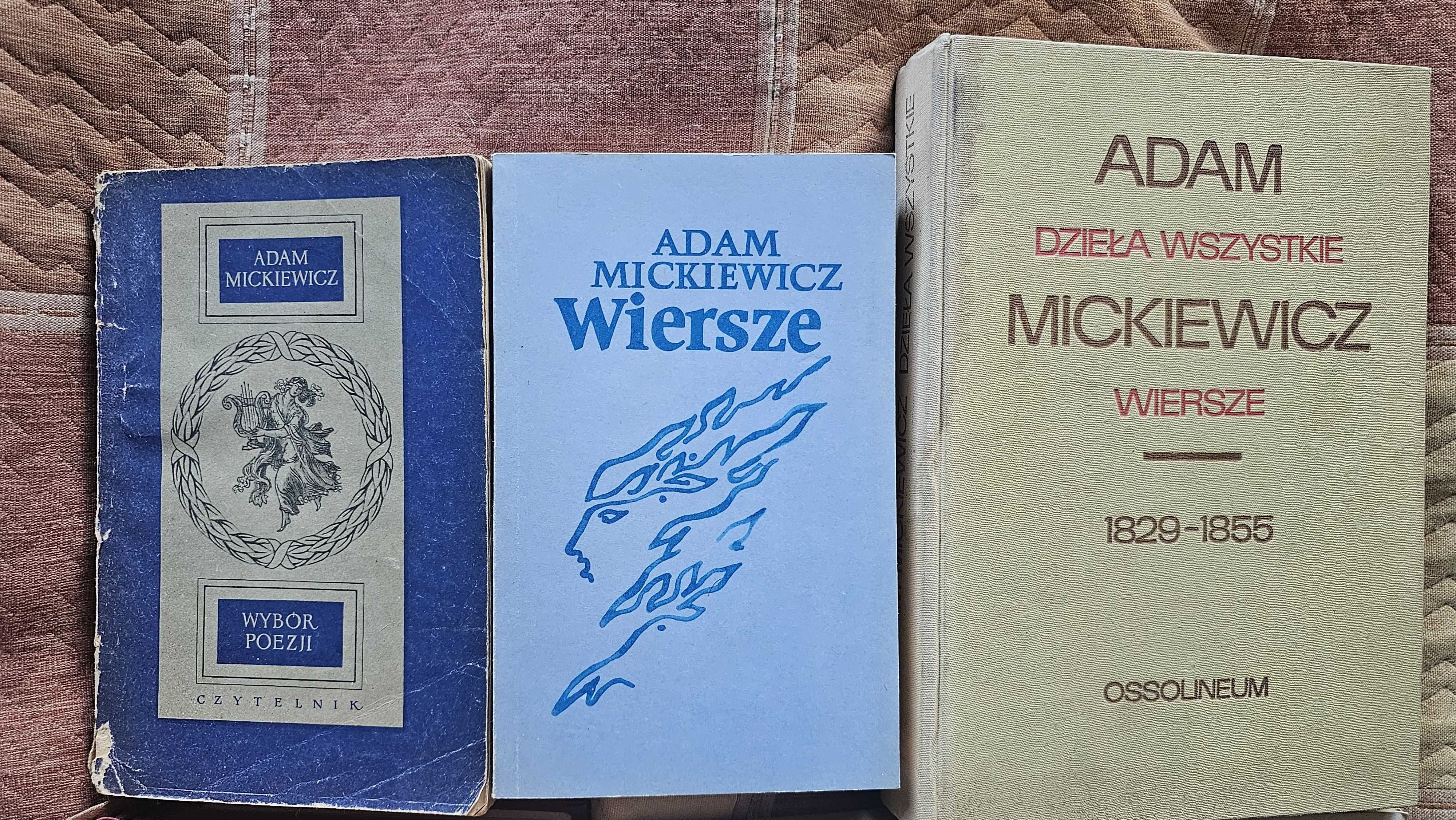 A8 Adam Mickiewicz - Dzieła wszystkie Tom 1 Wiersze Ossolineum 1981