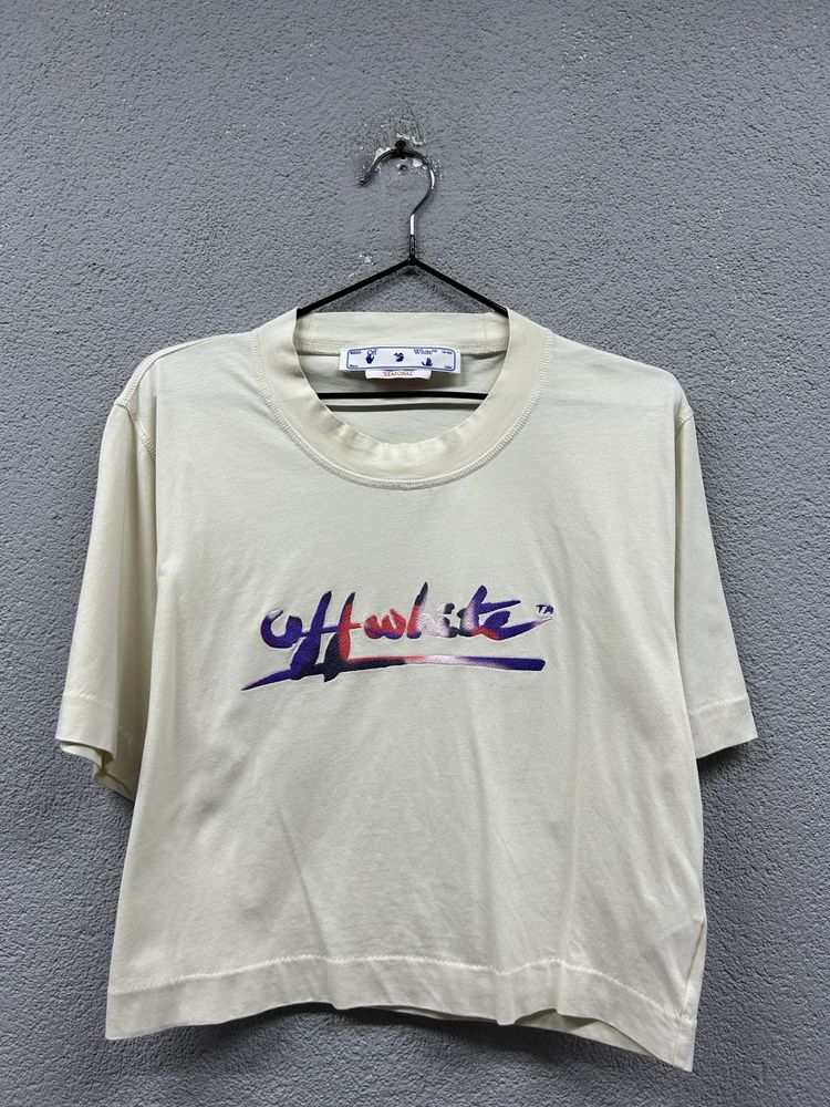 Футболка топ жіноча Off White S-M оригінал