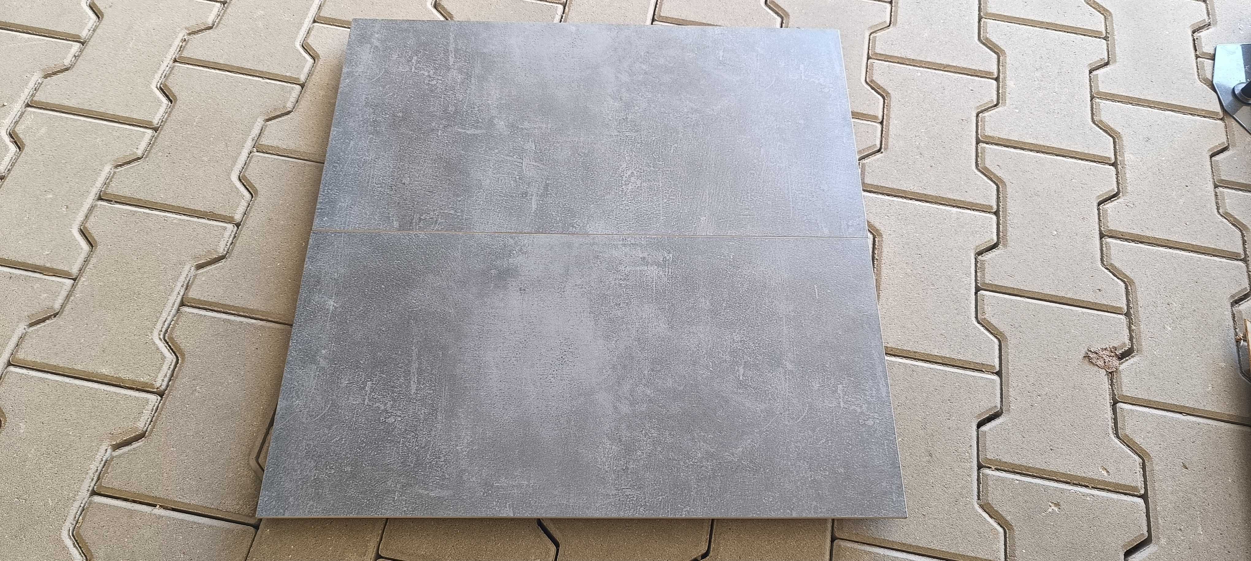 Płytki podłogowe gres szkliwiony matowy Stark Graphite Rett 30×60 G.2