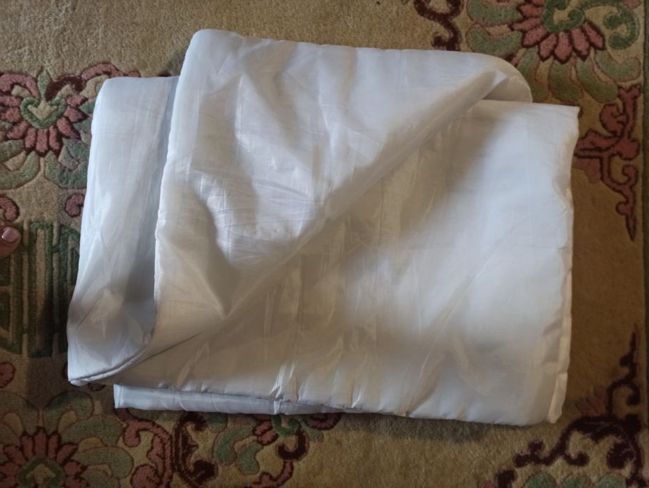 Пуховий конверт, ковдра подушка,покривальце біле,автонабір