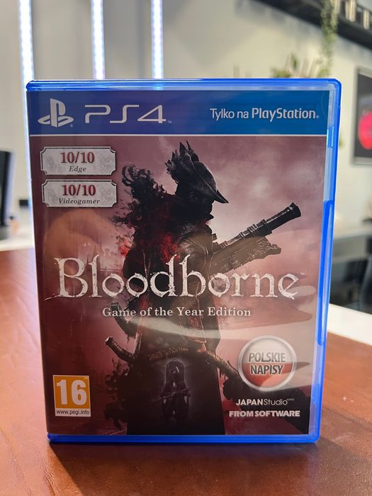 PS4 Bloodborne Game of the Year GOTY Po Polsku