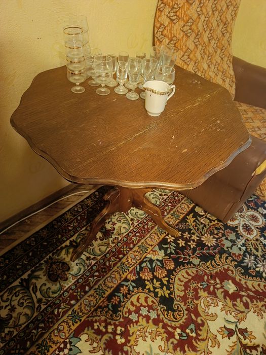 Stolik drewniany w stylu vintage