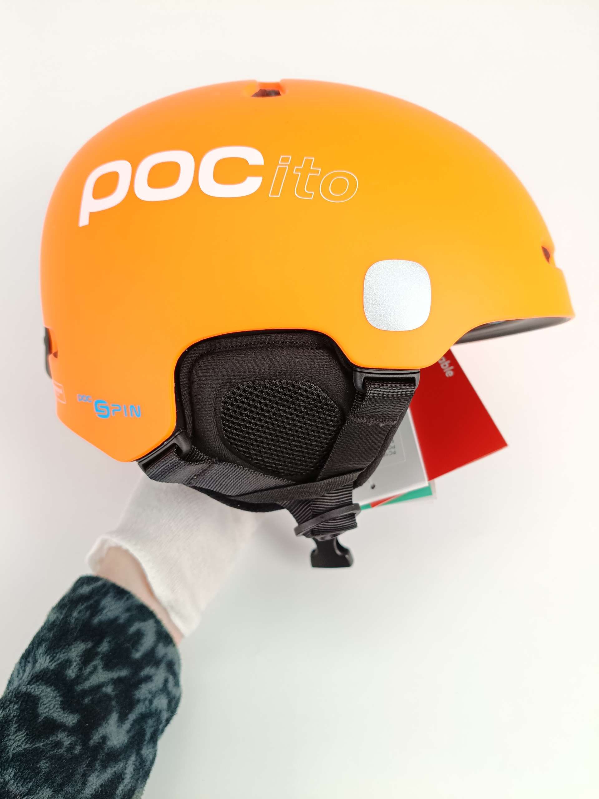 Kask Poc XS/S 51-54 cm czerwony