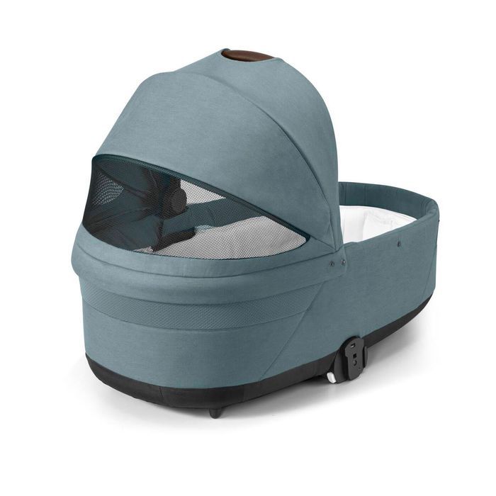 Alcofa Cybex Cot S Lux — Stormy Blue, em ótimo estado