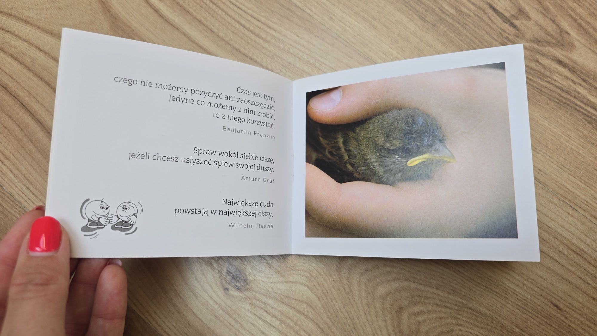 mała książeczka z cytatami "Do Miłego Zobaczenia"