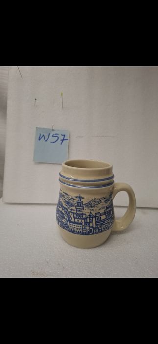 Kufel z panoramą Opola ,Tułowice prl