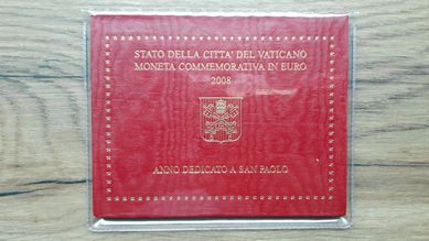 2 euro Watykan 2008: Rok św. Pawła