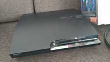 konsola ps3 + 1 pad + 10 gier