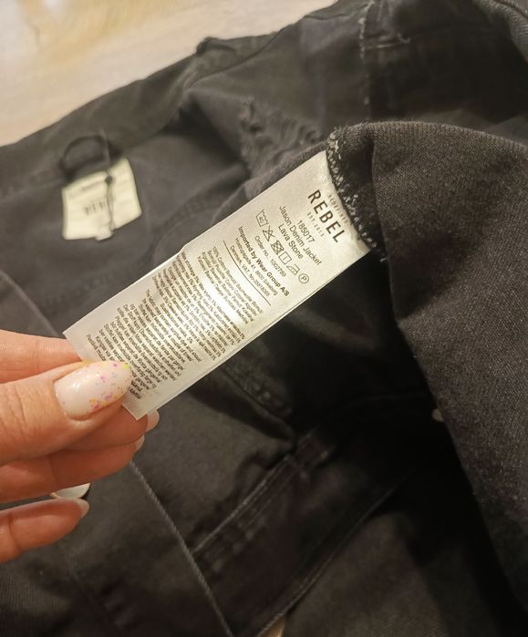 Kurtka dżinsowa REBEL rozm XXL