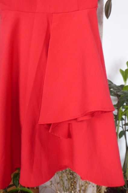 sukienka czerwona 34-36