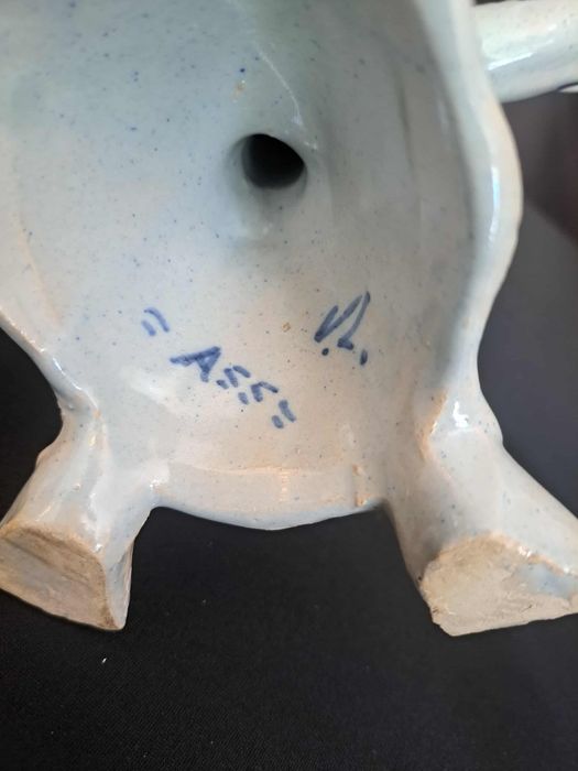 Candelabro em faiança Viúva Lamego