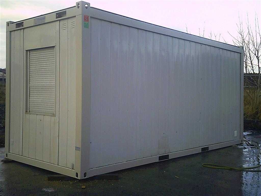 Kontener socjalny biurowy CONTAINEX 20'; 6m x 2,43m ODNOWIONY