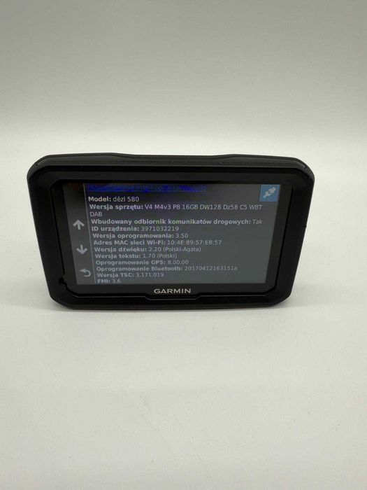 NAWIGACJA CIĘŻAROWA GARMIN DEZL 580 solo bdb stan! od loombard milicz