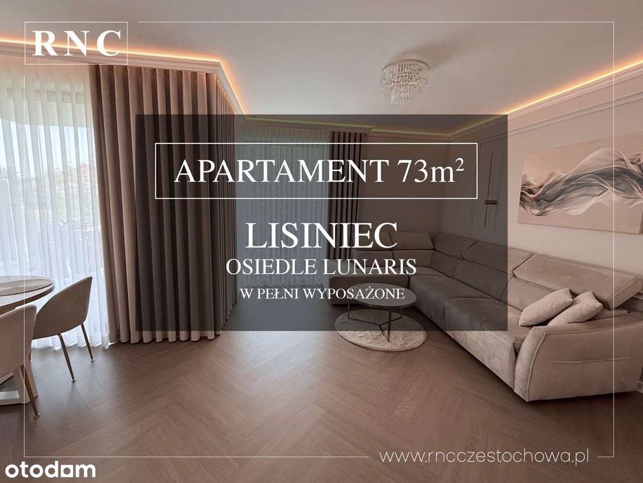 Lisiniec | Apartamentowiec | 3 pokoje z garderobą | Wysoki standard