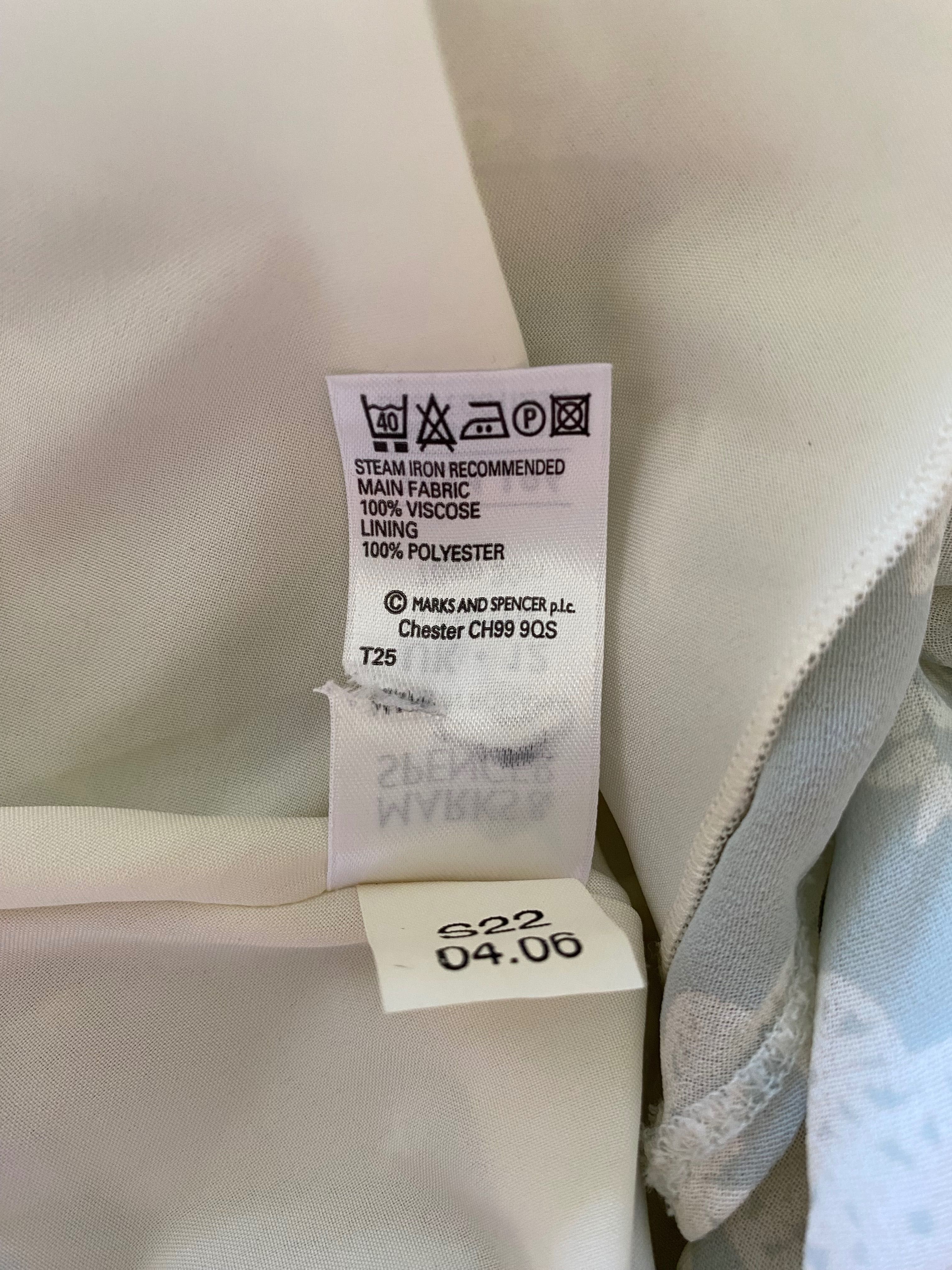 Нежное романтическое платье Marks & Spencer
