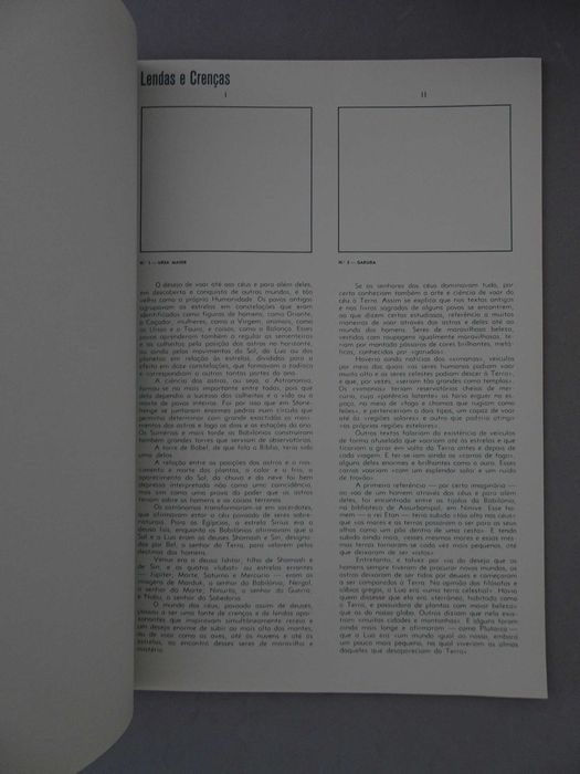 Caderneta de cromos vazia O Homem e o Espaço