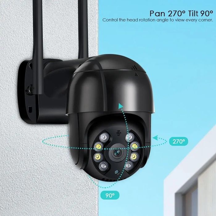 ICSEE PTZ-D4 Уличная камера IP Wi-Fi Наблюдения вулична камера