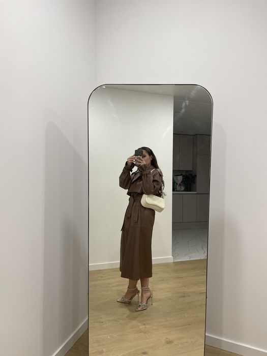 коричневий тренч від MBocharova