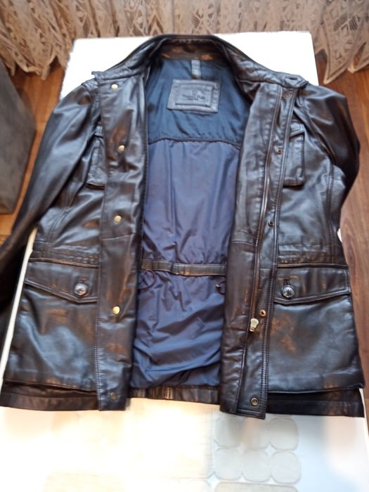 Sprzedam kurtke skórzana męska.