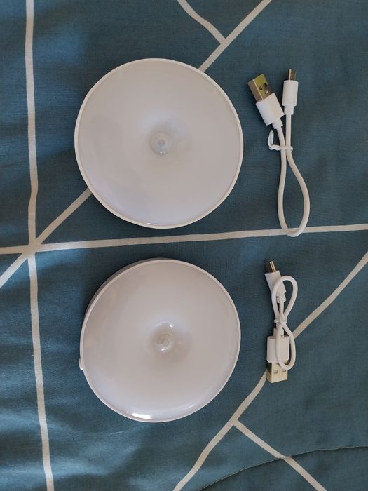Luz Presença Inteligente USB Recarregável c/Cabo