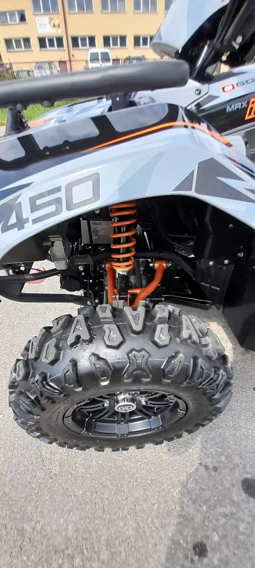 Quad Goes Iron Max 450