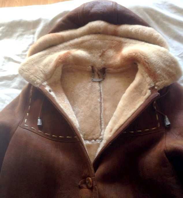 Дубленка финская натуральная женская размер 48/50