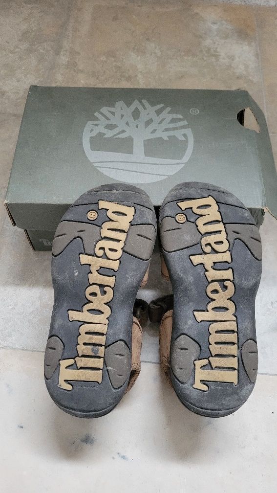 Sandália timberland 27 pele criança